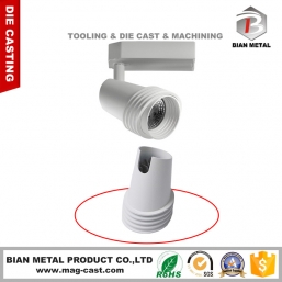 cnc manufacturing LED housing Flood Light parts for showroom