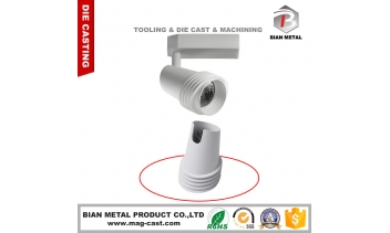 cnc manufacturing LED housing Flood Light parts for showroom