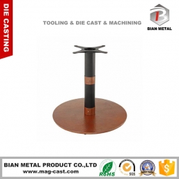 Furniture Accessories Parts Metal Aluminum Complete Swivel Office Table/Desk Base leg foot