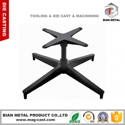 Custom High Quality Die Casting Aluminum Movable Chair Base