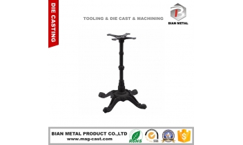 Furniture Components die Design and casting for office Chair Base Table/Desk