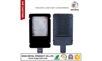 led street light 150w die cast aluminium street light body part