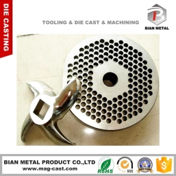 molding body of meat grinder machine hardware parts for kitchen